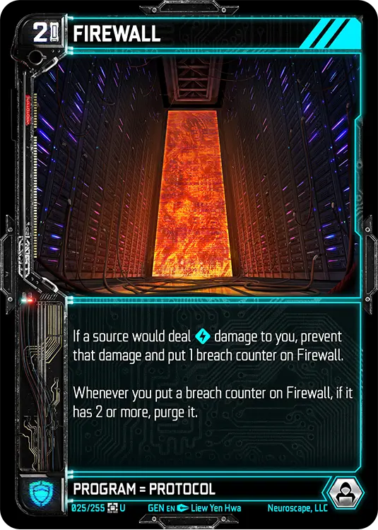 FIREWALL, carte GENESIS-025