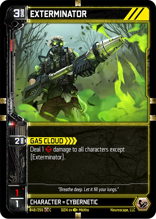 EXTERMINATOR, carte GENESIS-048