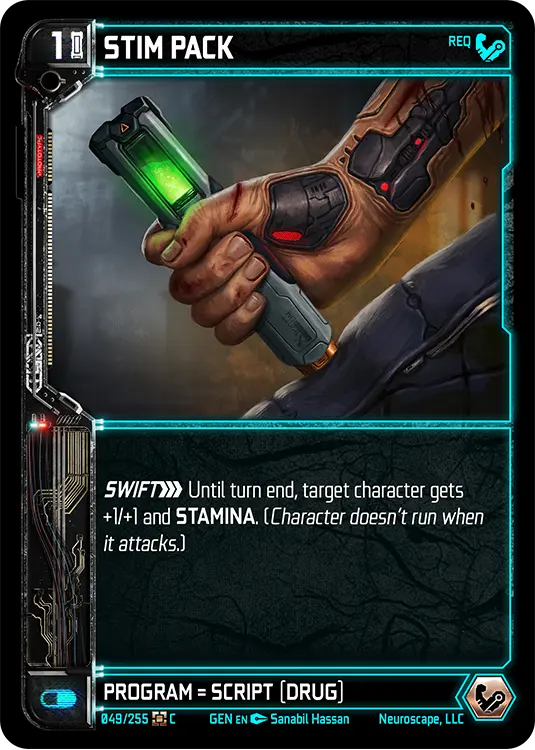STIM PACK, carte GENESIS-049