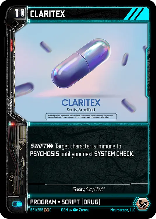 CLARITEX, carte GENESIS-051