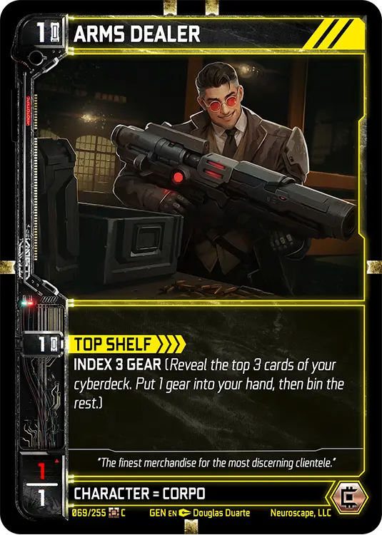 ARMS DEALER, carte GENESIS-069