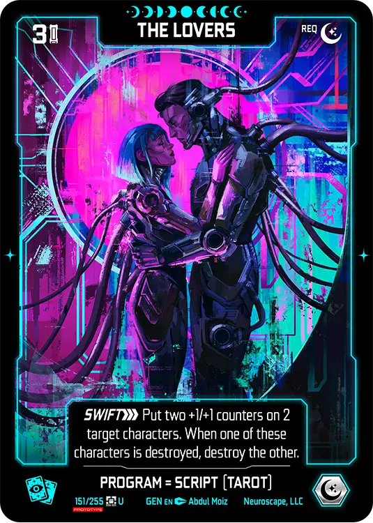 THE LOVERS, carte GENESIS-151