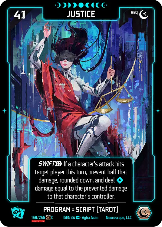 JUSTICE, carte GENESIS-156