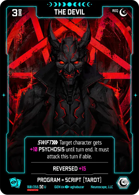 THE DEVIL, carte GENESIS-160