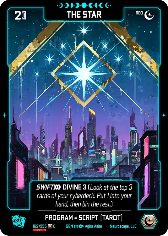 THE STAR, carte GENESIS-162