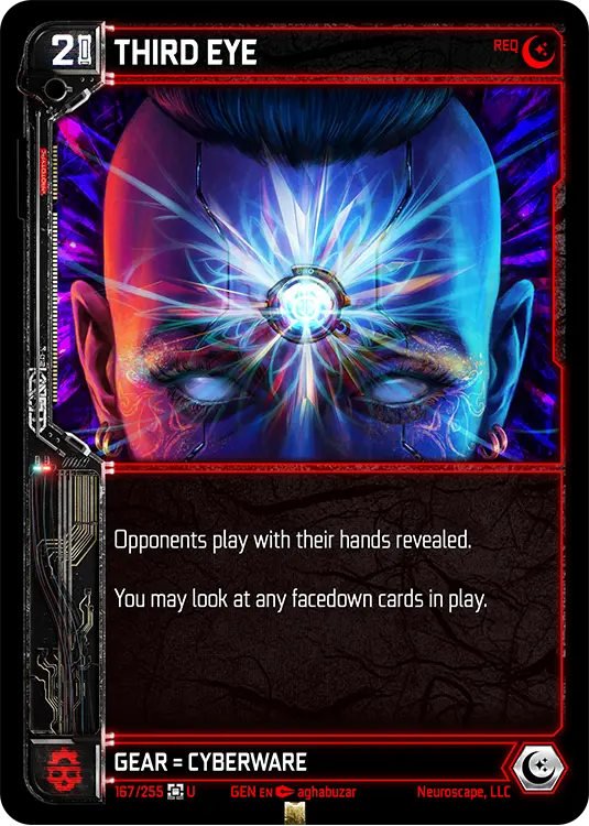 THIRD EYE, carte GENESIS-167