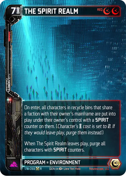 THE SPIRIT REALM, carte GENESIS-170