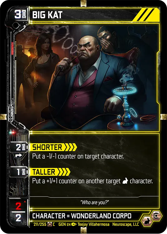 BIG KAT, carte GENESIS-211