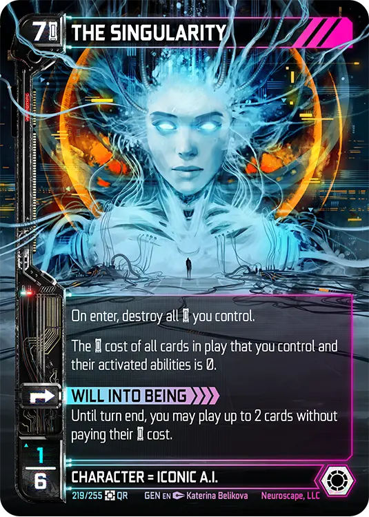 THE SINGULARITY, carte GENESIS-219