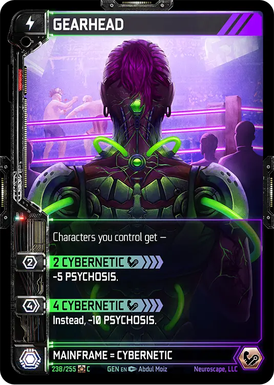 GEARHEAD, carte GENESIS-238