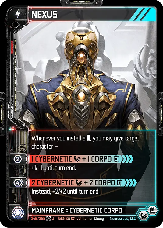 NEXUS, carte GENESIS-248