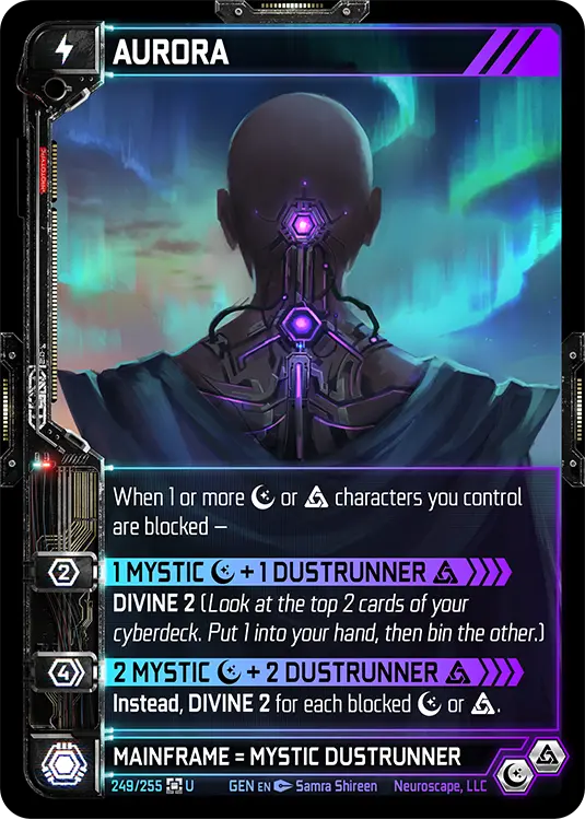 AURORA, carte GENESIS-249