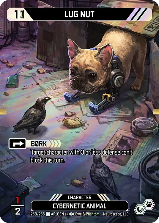 LUG NUT, carte GENESIS-258