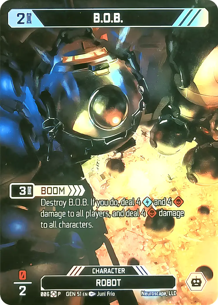 B.O.B., carte PROMO-BOB-FOIL
