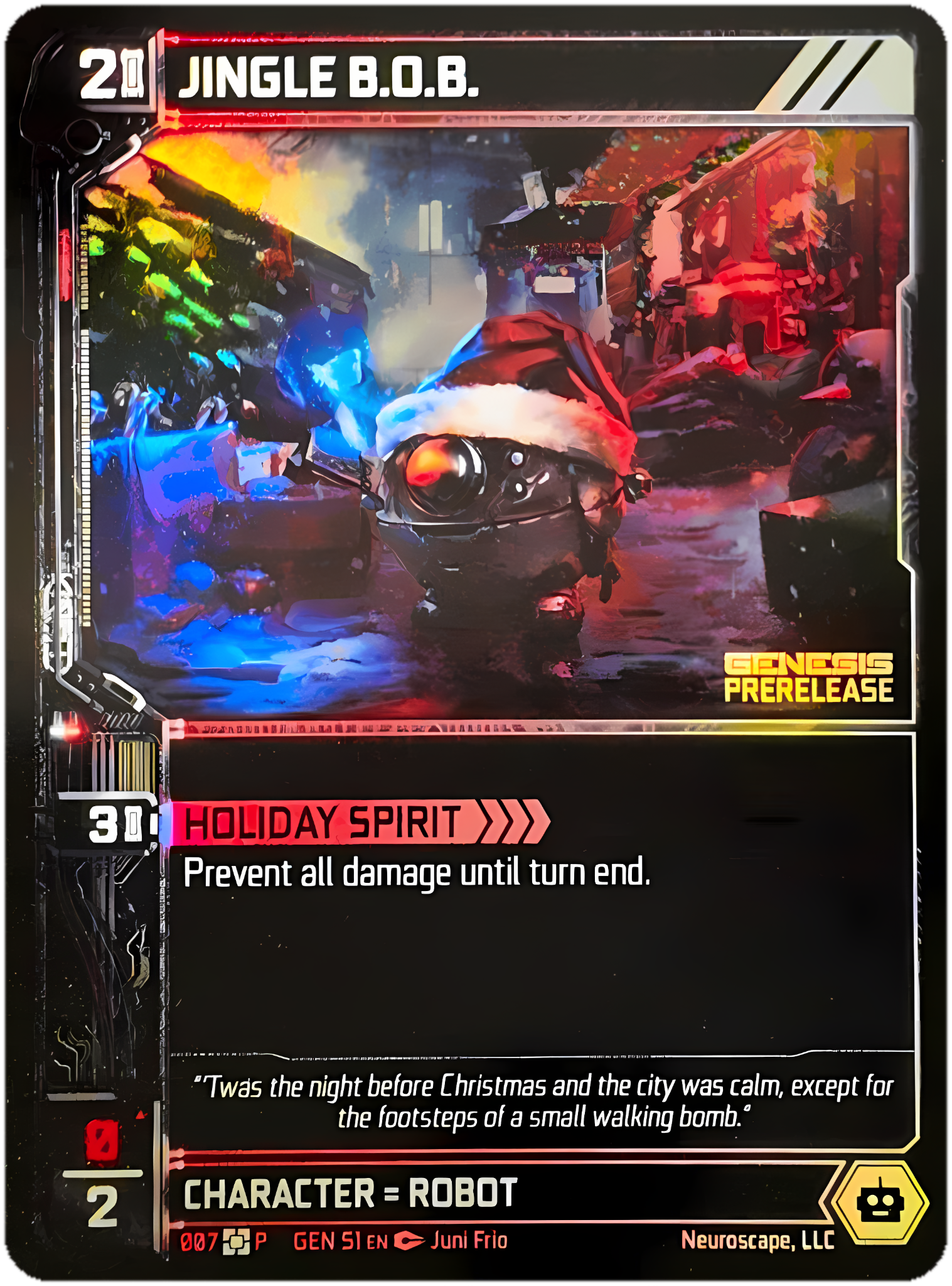 JINGLE B.O.B., carte PROMO-JINGLE-BOB